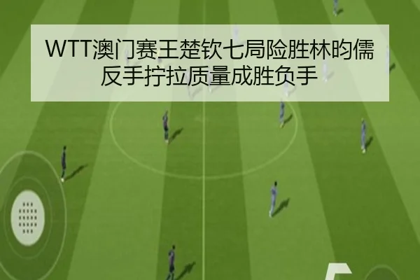 WTT澳门赛王楚钦七局险胜林昀儒 反手拧拉质量成胜负手